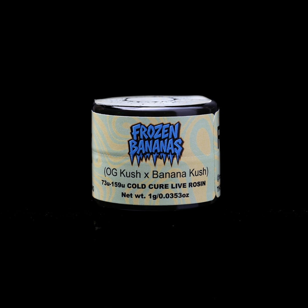 Frozen Bananas — Green Label Rosin
