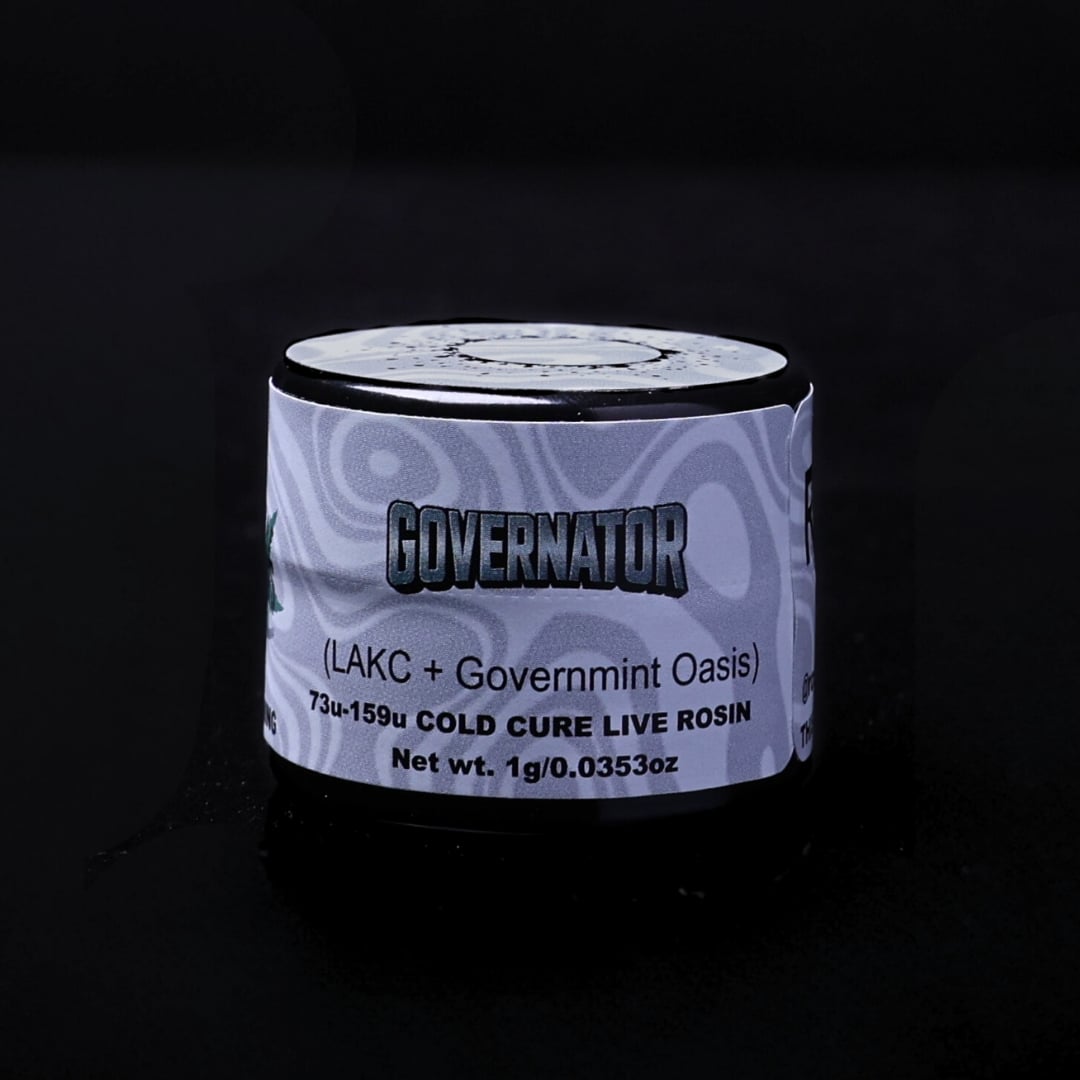 Governator — Green Label Rosin