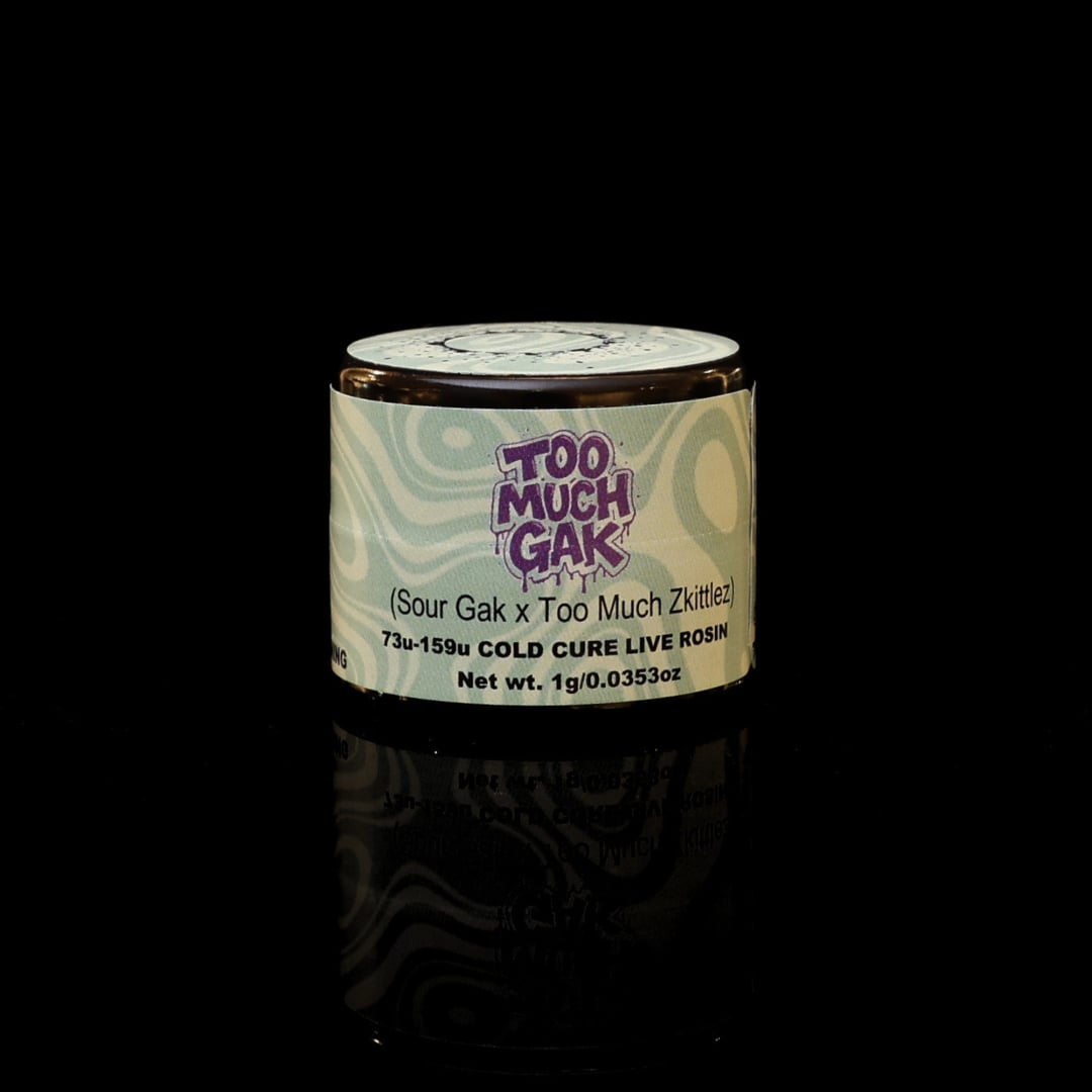 Too Much Gak — Green Label Rosin